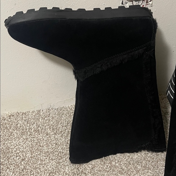 Timberland Women's Black Winter Boots 9.5w - Picture 5 of 8